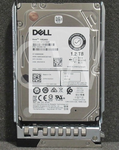 G2G54 Dell POWEREDGE 1.2TB 10KRPM 12Gbps 2.5"SAS HDD ST1200MM0099 - Afbeelding 2 van 6