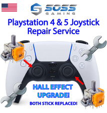 Hall Effect Joystick Upgrade for PS5 Dualsense Controllers REPAIR SERVICE