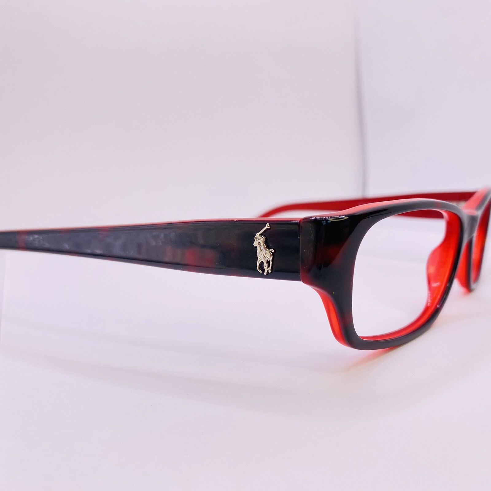 Ralph Lauren Italy Eyeglasses RL 6058 5255 51 [] 16 135 MM Gradient Red Black thumbnail 9