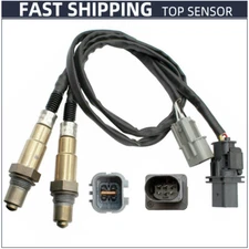 2Pcs Front+Rear Oxygen O2 Sensor For 2012-2018 Kia Soul 1.6L Naturally Aspirated