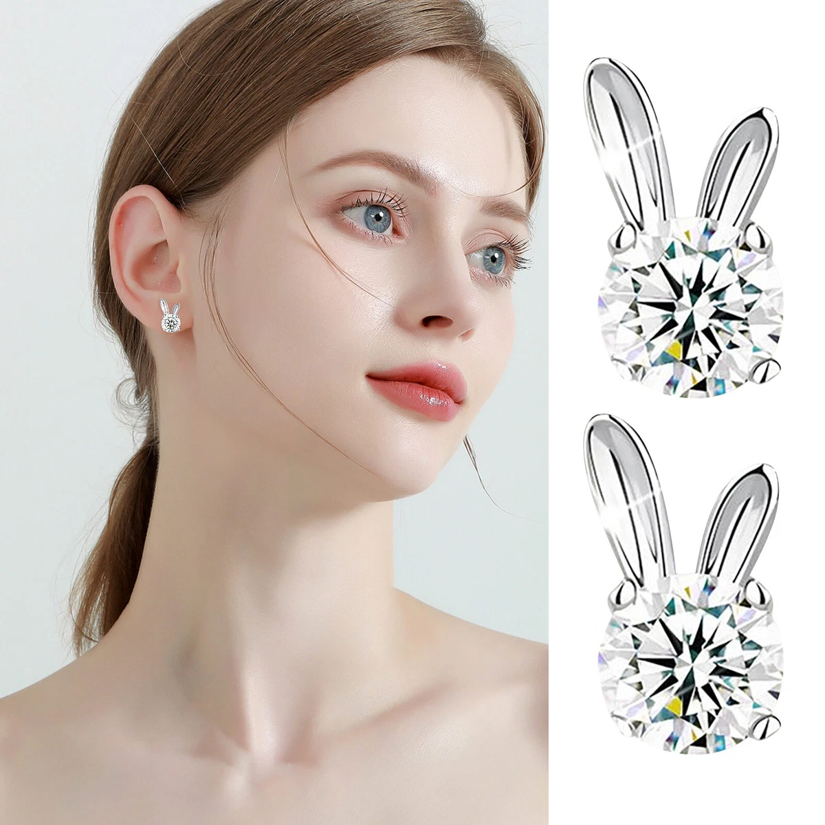 Rabbit earrings sale