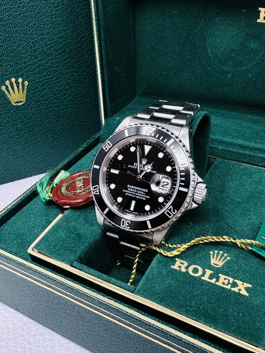 Rolex Submariner Date 16610 L Serial Full Set Collectable | eBay