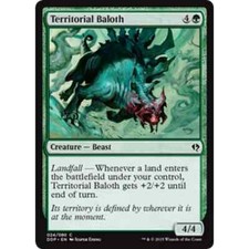 Territorial Baloth - 024/080 - Duel Decks: Zendikar Vs. Eldrazi - Magic - MTG