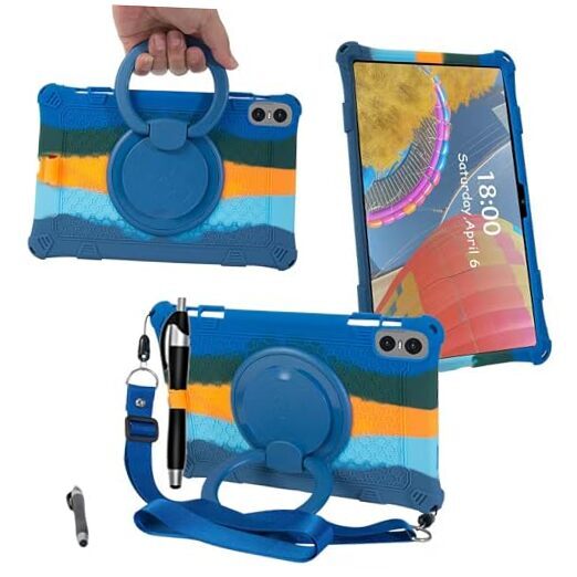 Teclast T50 Pro 11 Inch Soft Anti-Stress Silicone Tablet Case in Blue-image