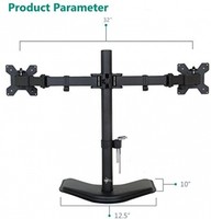 Dual Lcd Monitor Mount Home Industrial Office Computer Accessories Free Standing on sale Dual Lcd Monitor Mount Home Industrial Office Computer Accessories Free Standing on sale