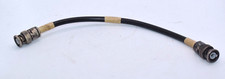AMPHENOL RG 59a/u 8" RF Cable Assy BNC Plug to Plug 50 