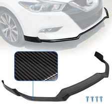 Front Bumper Lip Spoiler Body Kit Carbon Fiber Style For Nissan Maxima 16 17 18