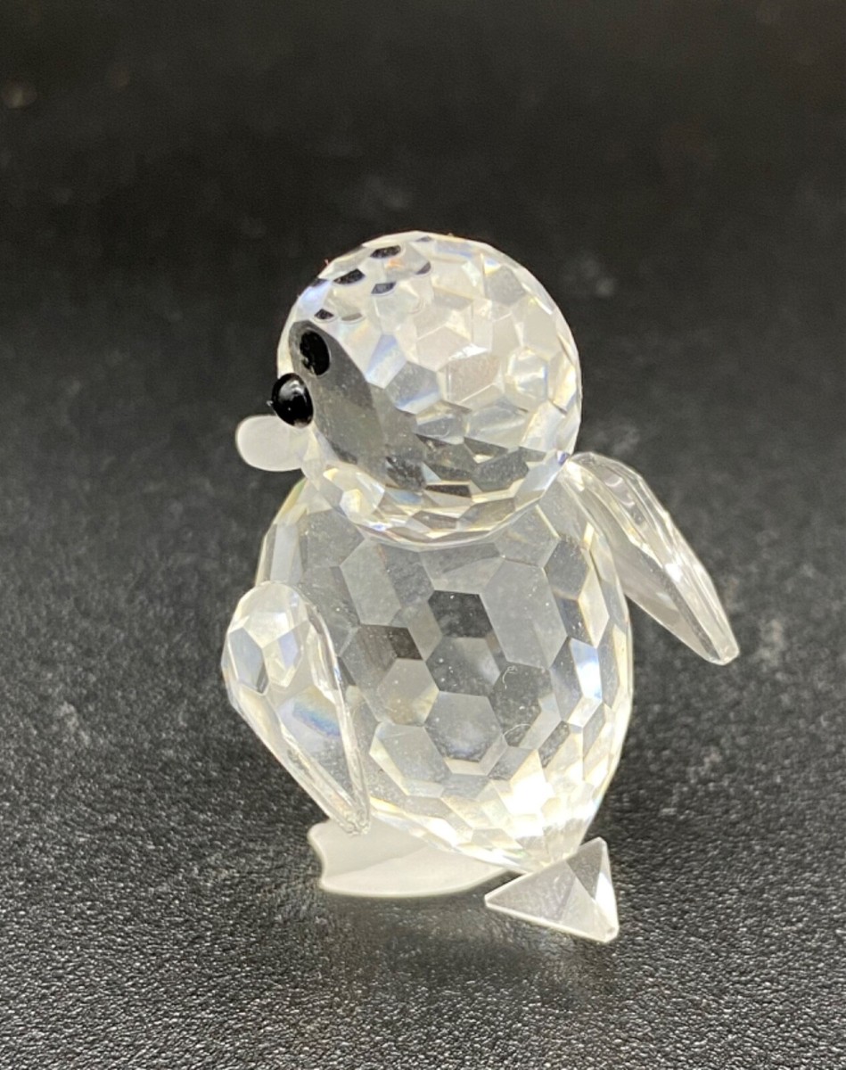 VINTAGE SWAROVSKI SILVER CRYSTAL STANDING MINI DUCK 7666NR32