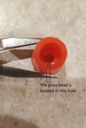 100 New and Improved Deluxe Hummingbird Feeder tubes and stoppers w/ Glass BB - Picture 3 of 7