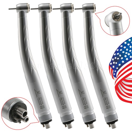 1-10Pcs Dental High Speed Handpiece Push Button 3-Way Spray 4Hole NSK Style - Picture 20 of 36