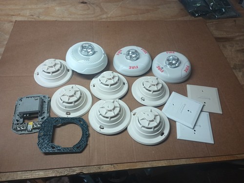Lot #191 of Fire Alarm Products strobes (Sold as is) misc lot