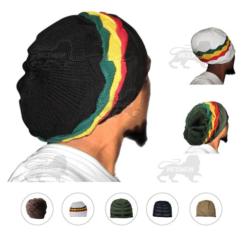 Rasta Tam Cap Hat Roots Reggae Jamaica 