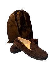 Mens Isotoner Black Slippers Size 11-12