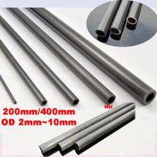 OD 2mm~10mm Schwarz Carbon Rohr Rundrohr Kohl...
