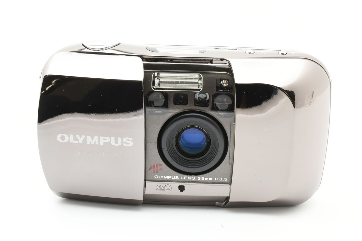 OLYMPUS μ limited JUNK item ] OLYMPUS μ Compact Film Camera Black limited From