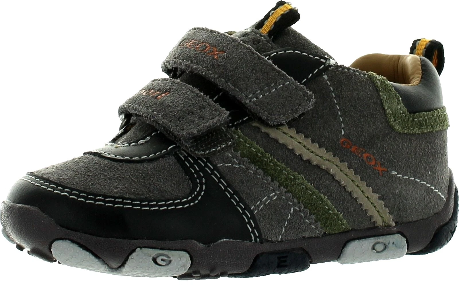 Zapatos de Bebé Negro superior de cuero Geox