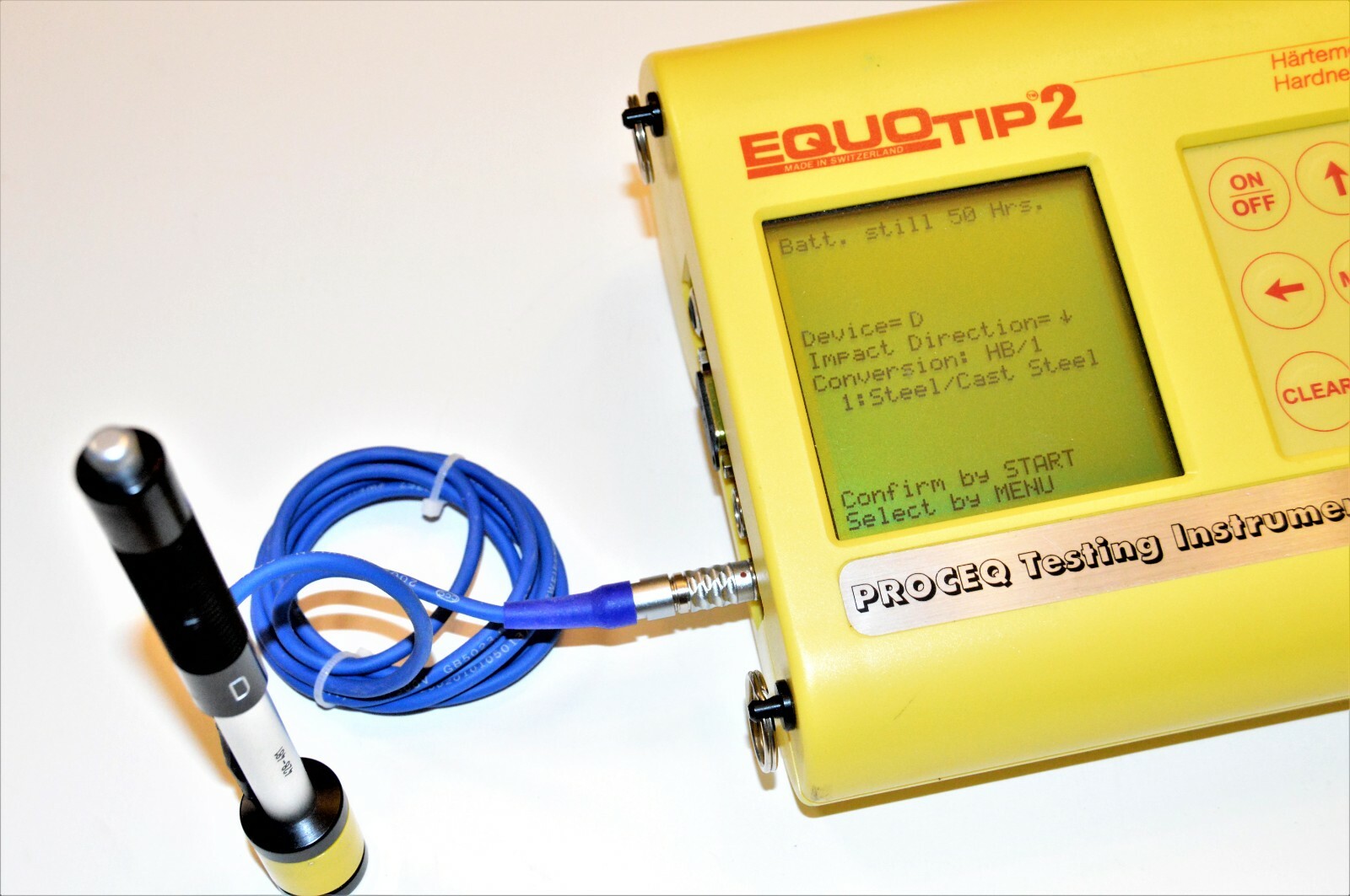 3-Prong Connection Cable between Equotip Leeb Hardness Tester and ...
