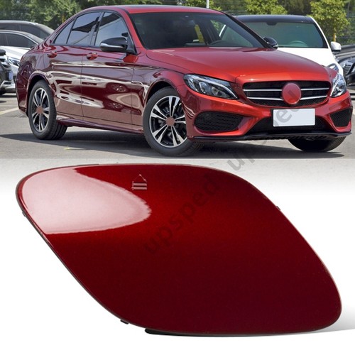 Front Bumper Tow Eye Hook Cover Cap For Mercedes Benz W205 C300 C400 AMG 2015-18 - Foto 10 di 14