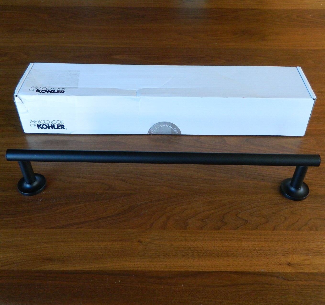 Kohler Purist™ 18" Bathroom Lavatory Towel Bar K14435BL Matte Black