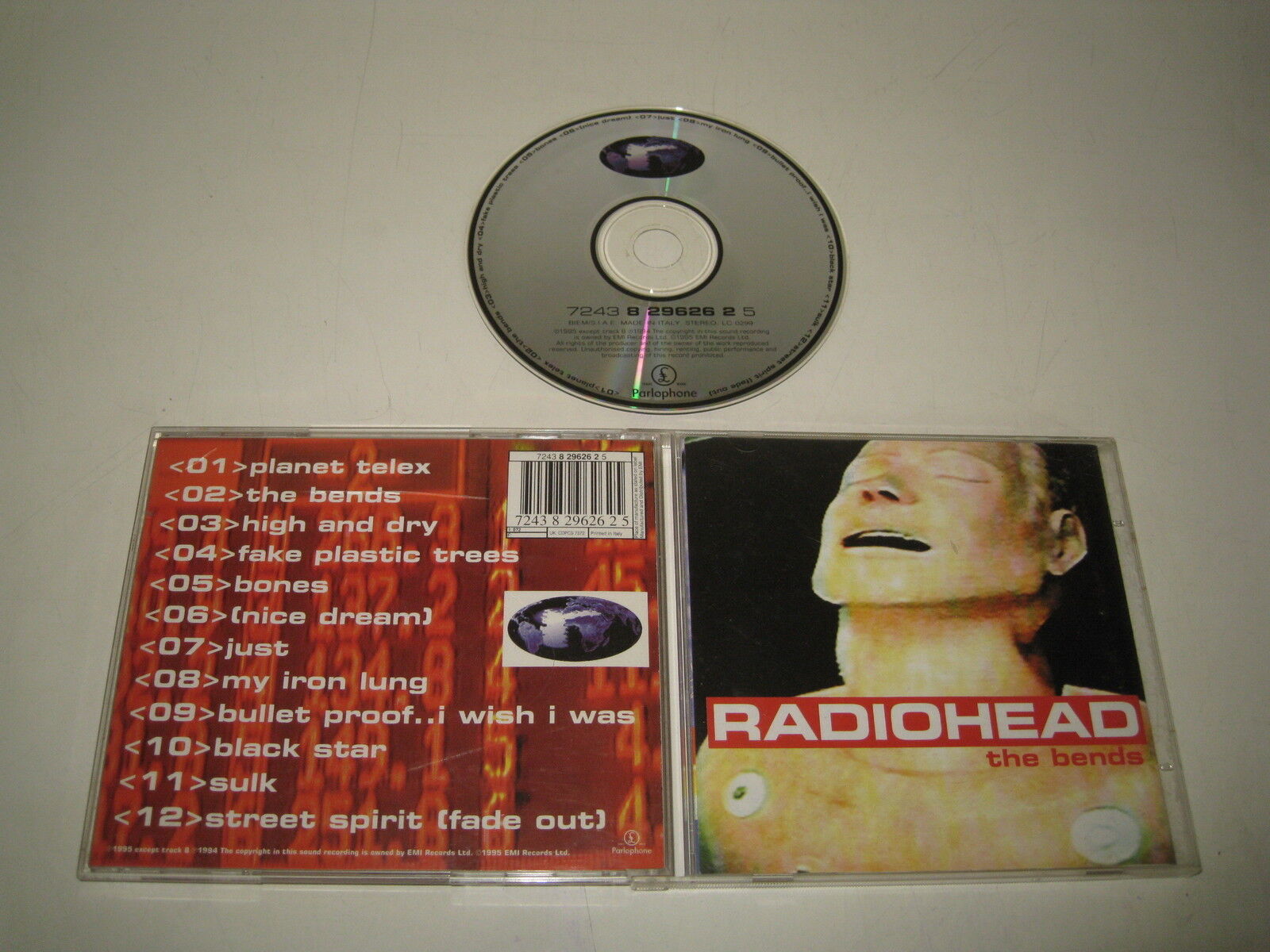 Radiohead the Bends (Parlophone 7243 29626 5)CD Album eBay