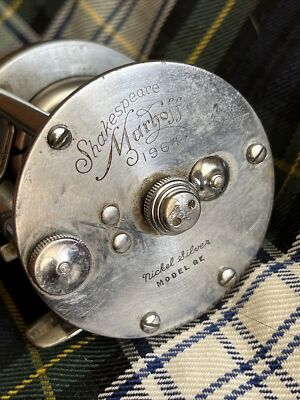 Shakespeare マーホフ　Model GB Shakespeare Marhoff 1964 Nickel Silver Model GE Vintage Fishing