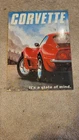 Vintage looking Metal Tin Sign GM "Corvette It's A State Of Mind" 12.5"x16"
