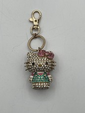 Sanrio Hello Kitty 2 Inch Bling 3D Bag Charm keychain Official - Missing Stones