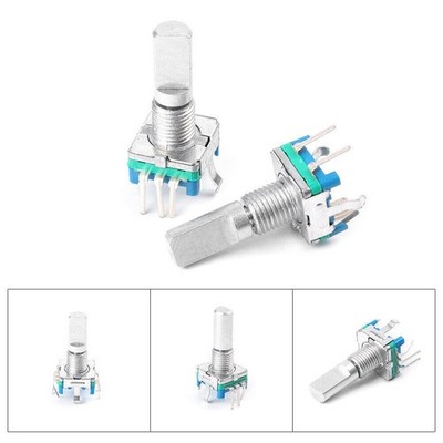 2PCS Rotary Encoder DIY Kit mit Schalter EC11 Audio Digital Ppotentiometer Neu