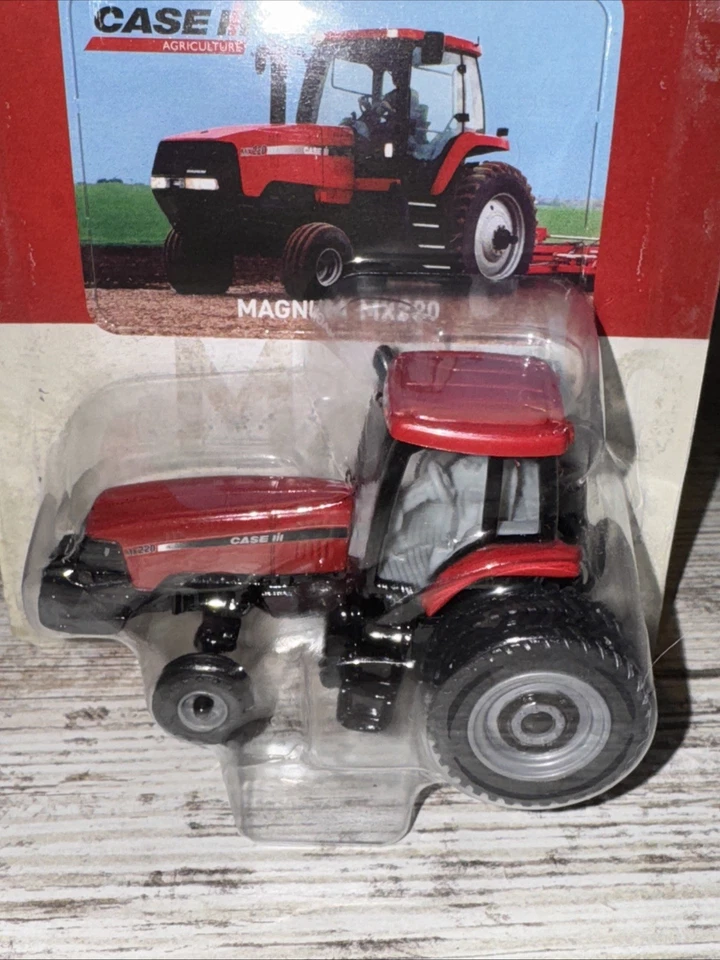 1/64 Scale Case IH MX220 Maxxum Tractor 2wd Duals Ertl Die-Cast Farm Toy Tractor - Image 2 of 4