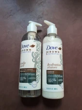 Dove Crown Collection Scalp Care Shampoo Hydration Restore Conditioner 11.5 oz