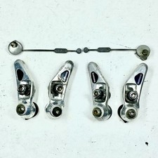 Shimano Deore LX BR-M560 Cantilever Brake Set Front Rear w/ Cable Hangers Japan