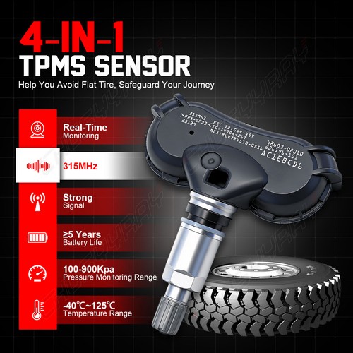 4PCS Genuine 42607-0C070 TPMS Tire Pressure Sensors For Toyota Sienna Tundra SS - Picture 2 of 10