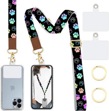 Phone Lanyard Wrist Strap Crossbody Adjustable, Cell Phone Lanyard for around th