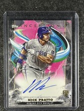 Nick Pratto 2023 Topps Inception Rookies & Emerging Stars Auto Pink /99 RC AUTO