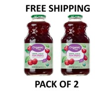 Great Value Organic 100% Tart Cherry Juice, 3...