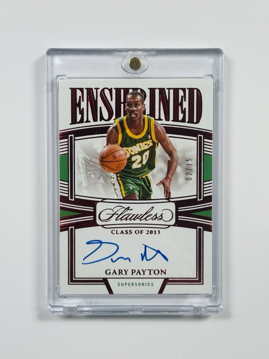 Panini Gary Payton Basketball Serial Numbered Sports Trading Cards