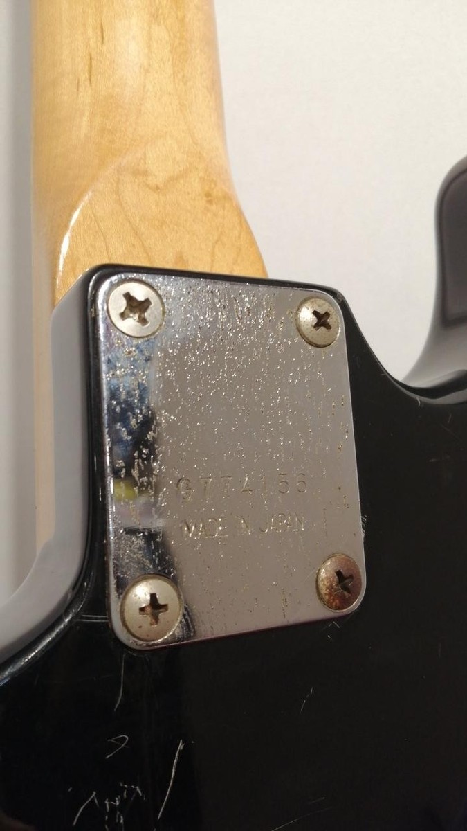 Greco SE500 ST type Black Made in Japan 1976 Electric Guitar Used