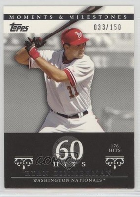 2007 Topps Moments & Milestones 33/150 Ryan Zimmerman #67 3c7