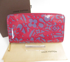 LOUIS VUITTON Vernis Sweet Monogram Zippy round Long Wallet S 52196