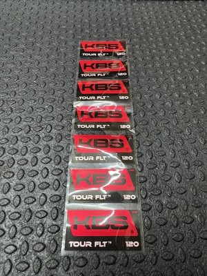 NEW KBS Tour FLT 120g Stiff Flex Steel Iron Shafts 4-PW .355