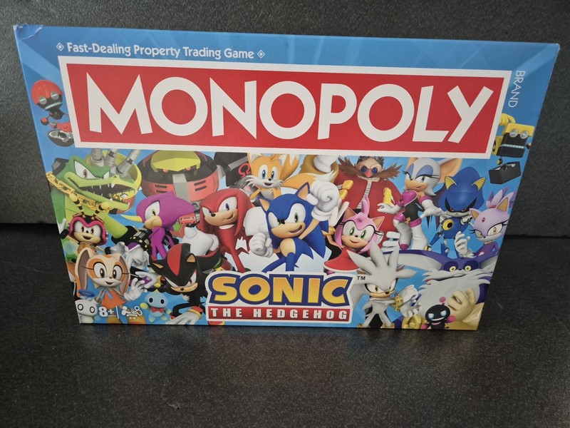 Sonic The Hedgehog Monopoly Board Game