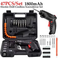 Mini Akkuschrauber Multischrauber Set Klein Akku-Bohrschrauber Bohrmaschine 4.2V