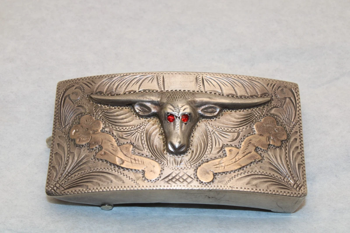 Sterling Silver Vintage Belt Buckles for sale | eBay