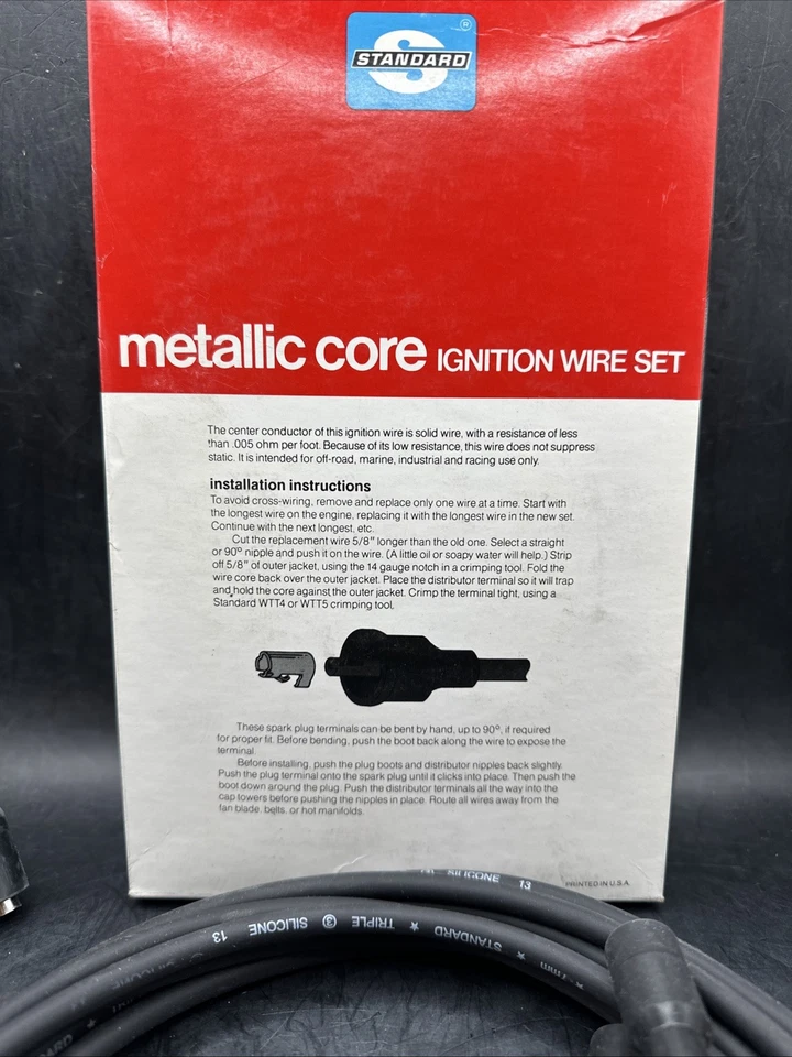 🇺🇸Стандартный набор проводов свечей зажигания 3802 1971 Triumph Stag 3,0 л-V8🇺🇸 - Изображение 4 из 4