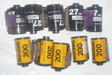 KODAK 35mm Film EMPTY canisters cartridges x 10, for bulk load