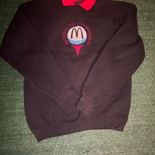 Vintage 80s McDonald's Championship Golf Turtleneck Sweatshirt Made in USA XL