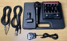 TC HELICON HARMONY G-XT VOICETONE VOCAL MULTI EFFECTS PEDAL WITH MIC & CABLE