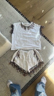 Christopher Kane Beaded Short Set