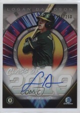 2019 Bowman Draft Chrome Class of 209/250 Logan Davidson #C19A-LD Auto s7f