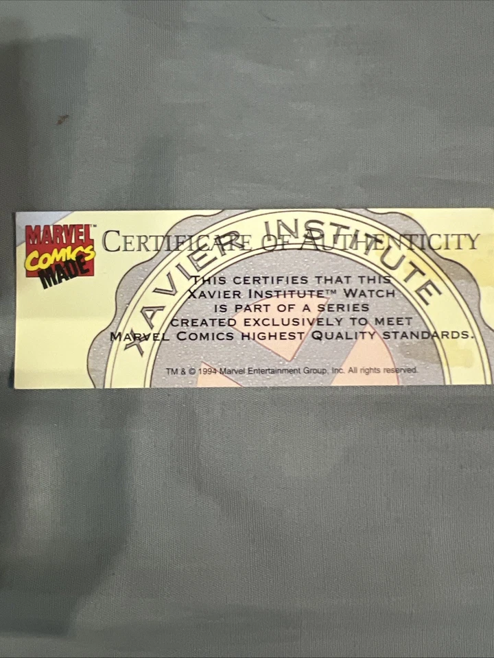 X-Men Xavier Institute Watch with COA - Image 2 of 4